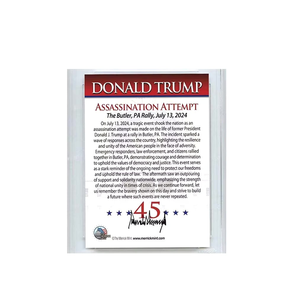 Donald Trump Trading Card